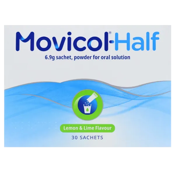 Movicol-Half Powder Lemon and Lime Sachets Pack of 30