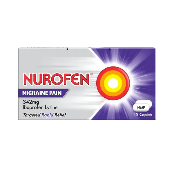 Nurofen Migraine Pain 342mg Tablets Pack of 12