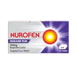 Nurofen Migraine Pain 342mg Tablets Pack of 12