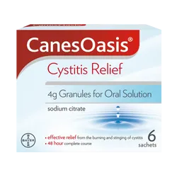 CanesOasis Cystitis Relief Sachets Pack of 6