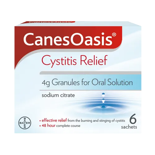 CanesOasis Cystitis Relief Sachets Pack of 6