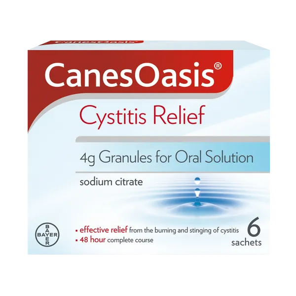 CanesOasis Cystitis Relief Sachets Pack of 6