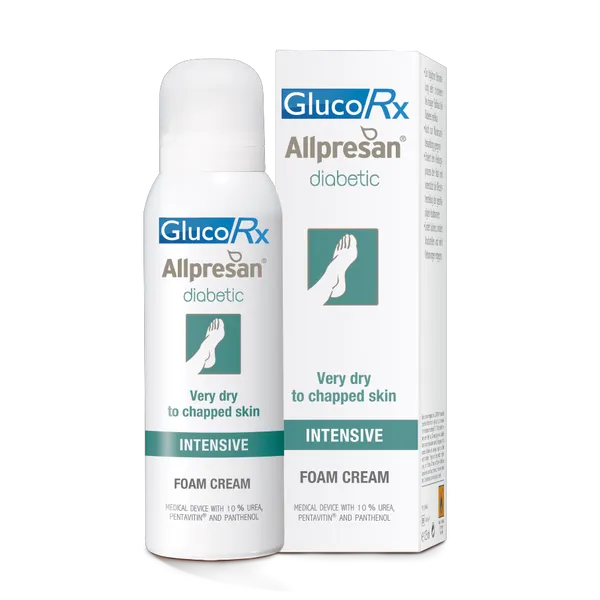 GlucoRx Allpresan Diabetic Foam Cream Intensive 125ml