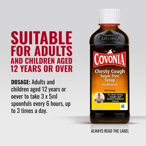 Covonia Chesty Cough Sugar Free Syrup 150ml