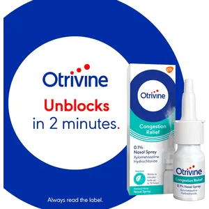 Otrivine Congestion Relief Nasal Spray 10ml