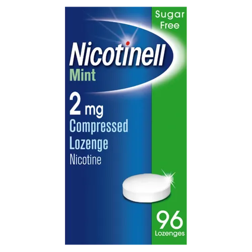Nicotinell 2mg Lozenge Mint Pack of 96