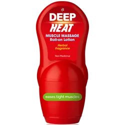Deep Heat Muscle Massage Roll-On Lotion 50ml