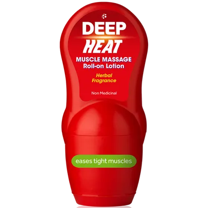 Deep Heat Muscle Massage Roll-On Lotion 50ml