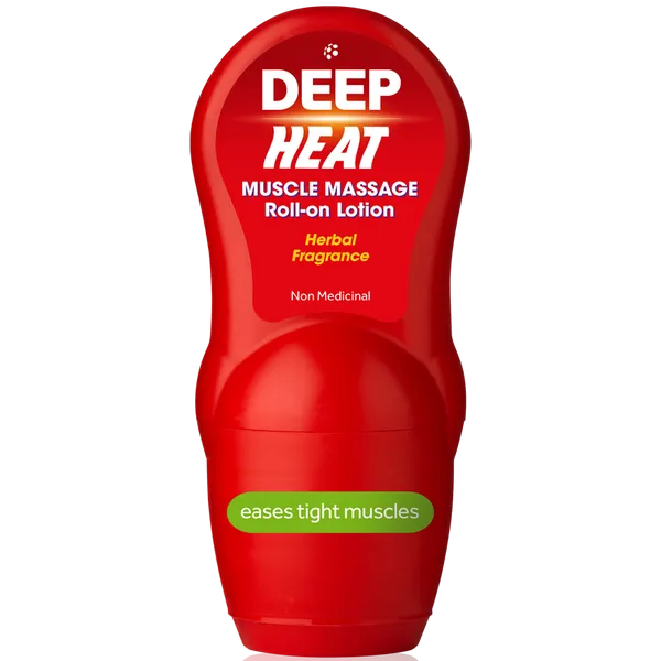 Deep Heat Muscle Massage Roll-On Lotion 50ml