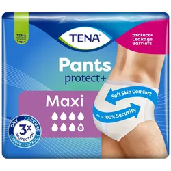 TENA Pants Protect+ Maxi Large Pack of 10