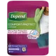 Depend Comfort Protect Underwear for Women Level 7 Extra Large Pack of 9