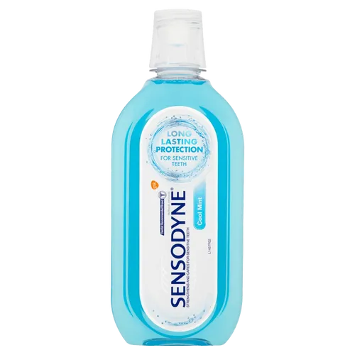 Sensodyne Cool Mint Fluoride Mouthwash Alcohol Free 500ml
