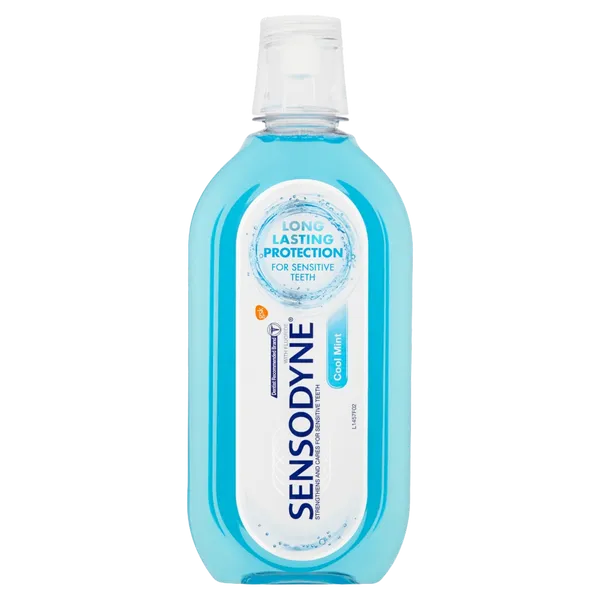 Sensodyne Cool Mint Fluoride Mouthwash Alcohol Free 500ml