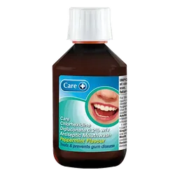 Care Chlorhexidine Antiseptic Mouthwash Peppermint 300ml