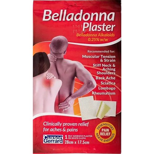 Belladonna Plaster Large 28cm x 17.5cm