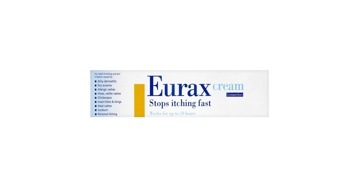 Eurax Cream 30g – Up to 10-Hour Itch Relief for Rashes, Bites & Eczema