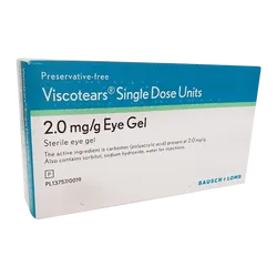 Viscotears Single Dose Units Gel For Dry Eye Treatment Pack of 30