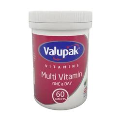 Valupak Multivitamin One-a-day Tablets Pack of 60