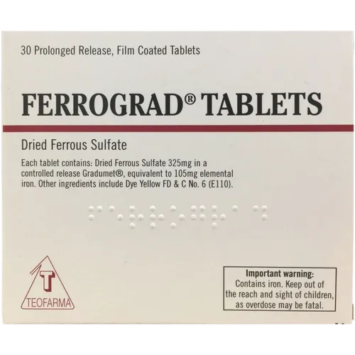 Ferrograd Tablets Pack of 30
