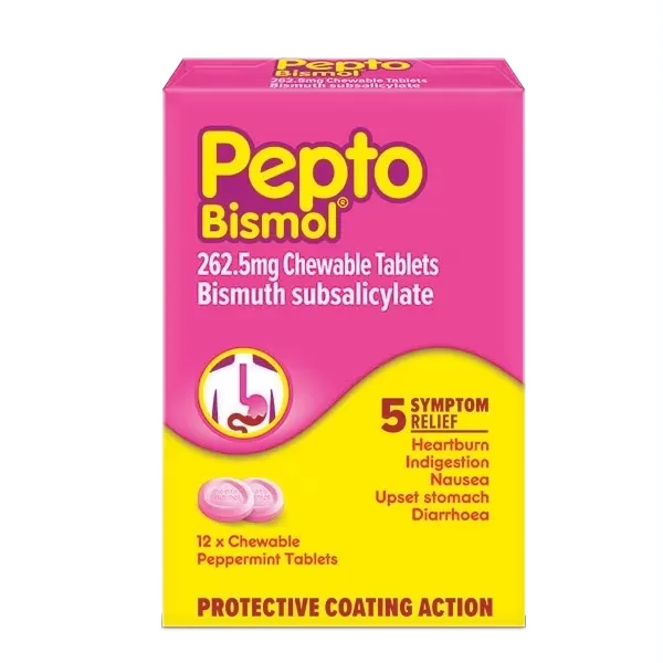 Pepto Bismol Tablets Pack of 12