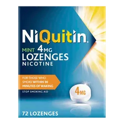 Niquitin 4mg Lozenges Mint Pack of 72