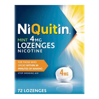 Niquitin 4mg Lozenges Mint Pack of 72
