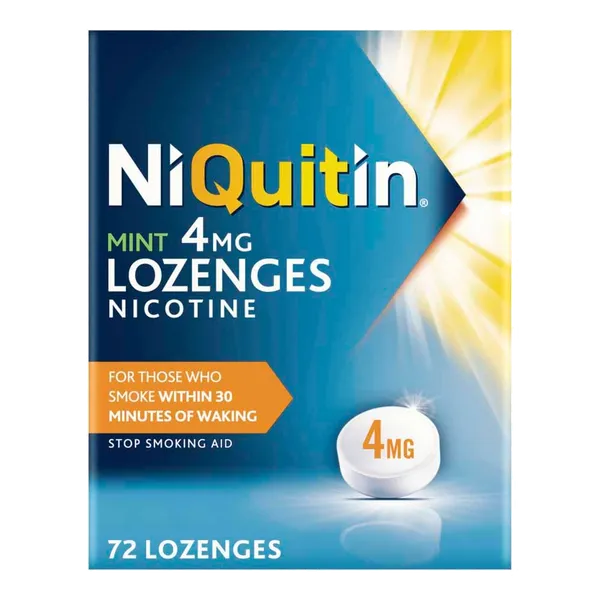 Niquitin 4mg Lozenges Mint Pack of 72