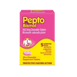 Pepto Bismol Tablets Pack of 24