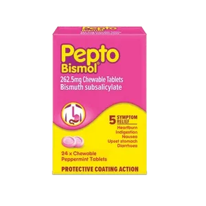 Pepto Bismol Tablets Pack of 24