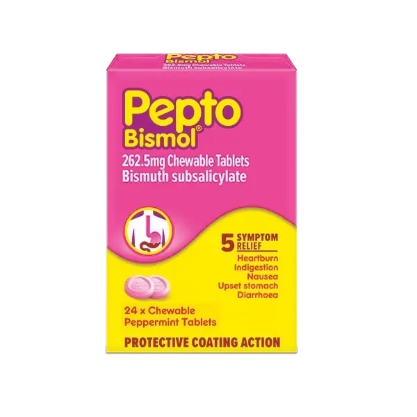 Pepto Bismol Tablets Pack of 24