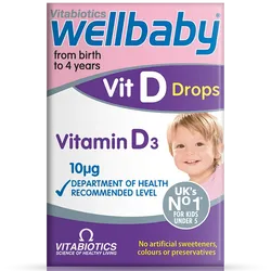 Vitabiotics Wellbaby Vitamin D Drops 30ml