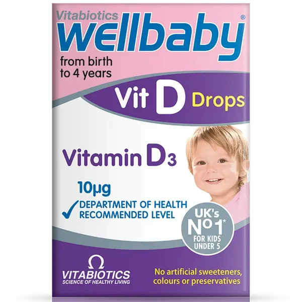 Vitabiotics Wellbaby Vitamin D Drops 30ml