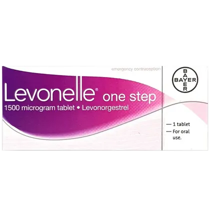 Levonelle One Step 'The Morning After Pill' Pack of 1