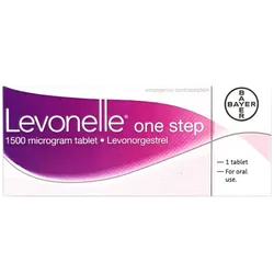 Levonelle One Step 'The Morning After Pill' Pack of 1