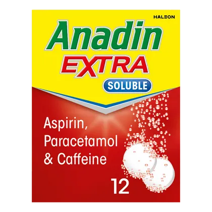 Anadin Extra Soluble Tablets Pack of 12