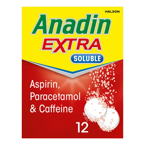 Anadin Extra Soluble Tablets Pack of 12