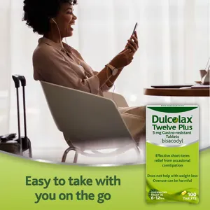 Dulcolax Twelve Plus Laxative Tablets Pack of 100