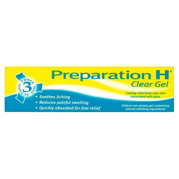 Preparation H Clear Gel 50g