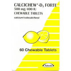 Calcichew D3 Forte Tablets Chewable Pack of 60