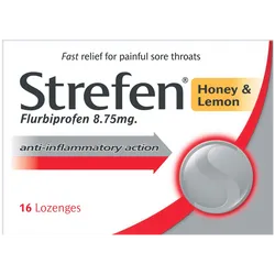 Strepsils Strefen Lozenges Honey & Lemon Pack of 16