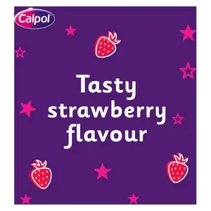 Calprofen Ibuprofen Suspension Strawberry Flavour 3+ Months 200ml
