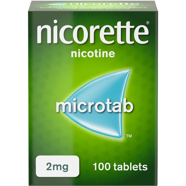 Nicorette® Microtab Nicotine Sublingual 2mg Tablets