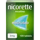 Nicorette® Microtab 2mg Nicotine 100 Sublingual Tablets (Stop Smoking Aid)