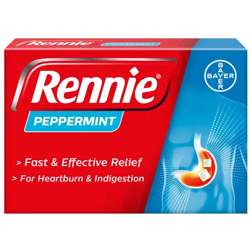 Rennie Peppermint Tablets Pack of 72