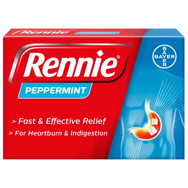 Rennie Peppermint Tablets Pack of 72