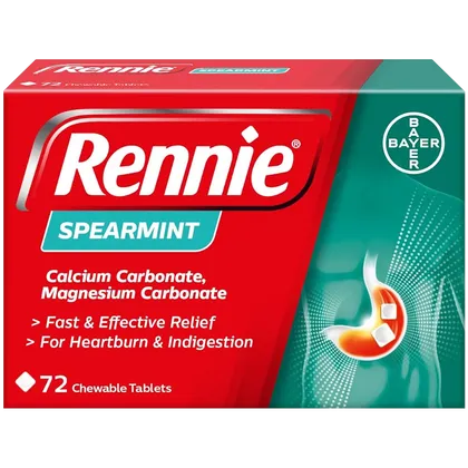 Rennie Spearmint Tablets Pack of 72