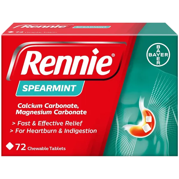 Rennie Spearmint Tablets Pack of 72