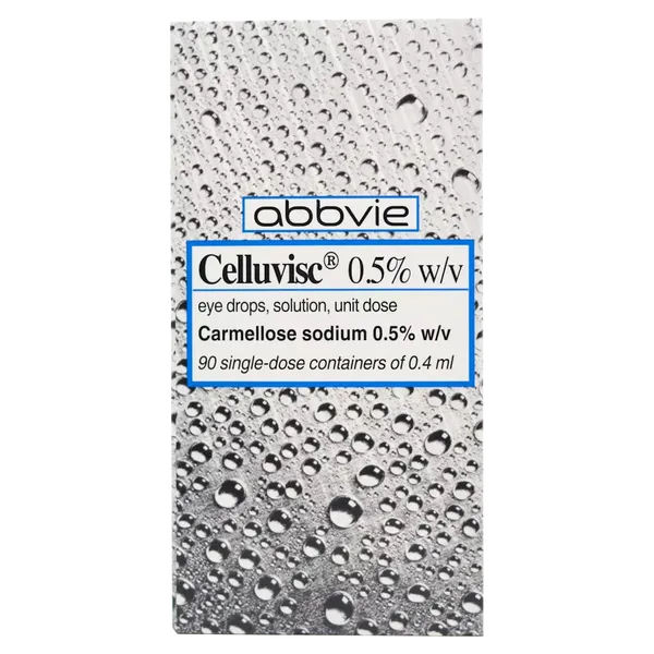 Celluvisc Dry Eye Preparation 0.5% (0.4ml) Pack of 90