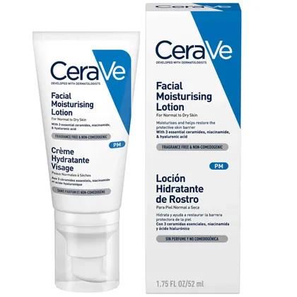 CeraVe PM Facial Moisturising Lotion 52ml