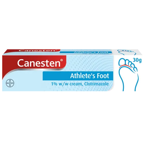 Canesten Dual Action Athletes Foot Cream 30g
